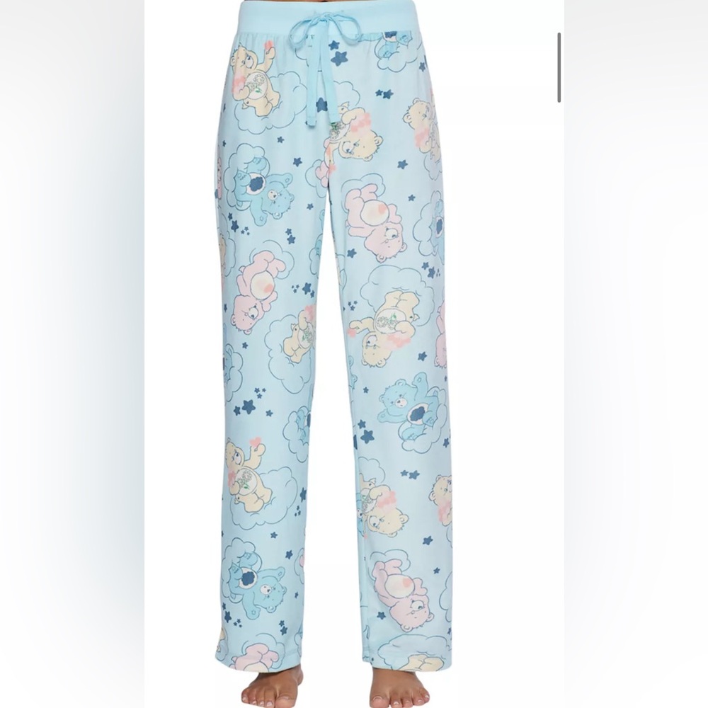 Women’s care bear sueded velvety fleece pajama pants new with tag